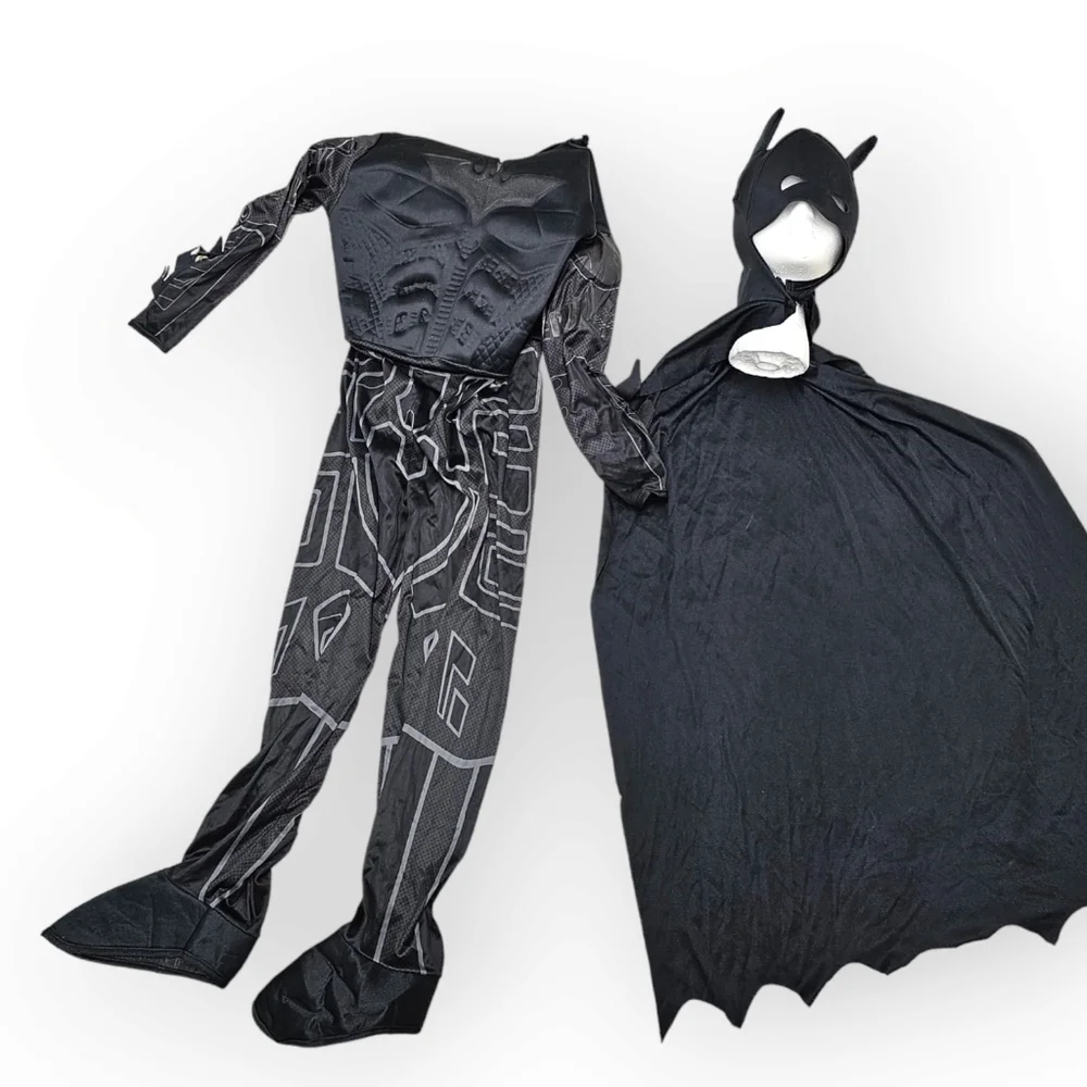 Kids Batman Costume Size Medium 7-8
